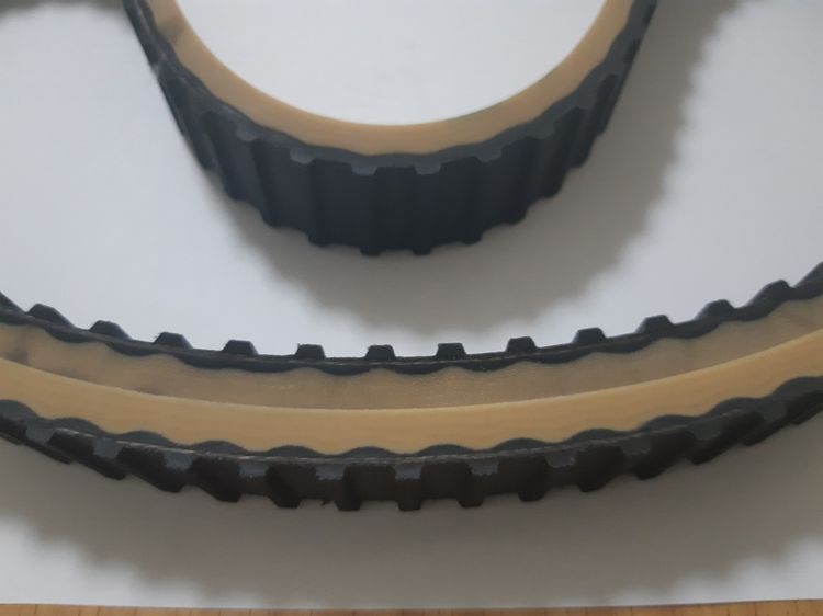 สายพานดึงฟิล์ม เครื่องบรรจุ เครื่องซีลแนวตั้ง Rubber Timing Belt รูปที่ 4