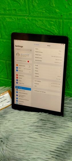 iPad 9th Gen 64GB Wi-Fi สวยไร้รอย แบต 90 ไม่ติดล็อค ทูโทนปกติ