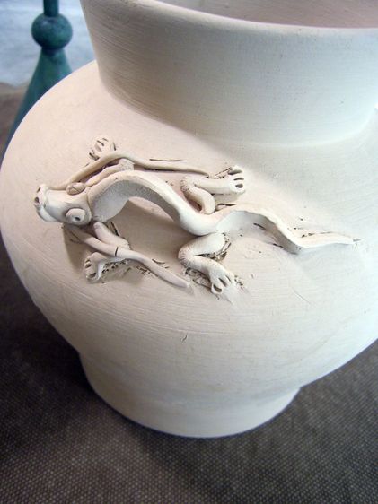 แจกันดินเผาสีธรรมชาติ รูปที่ 6