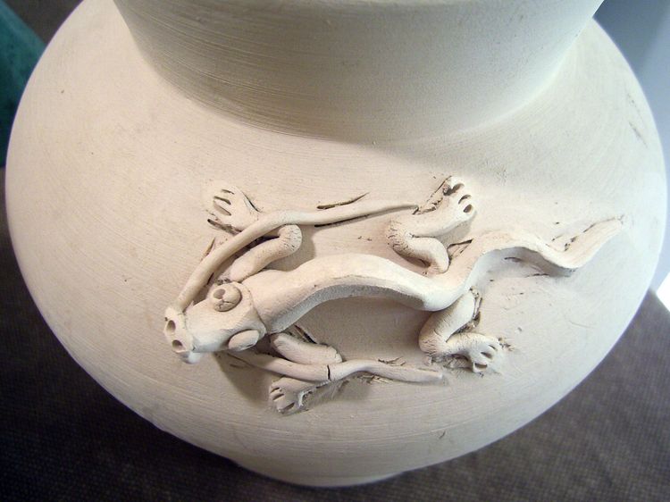 แจกันดินเผาสีธรรมชาติ รูปที่ 7