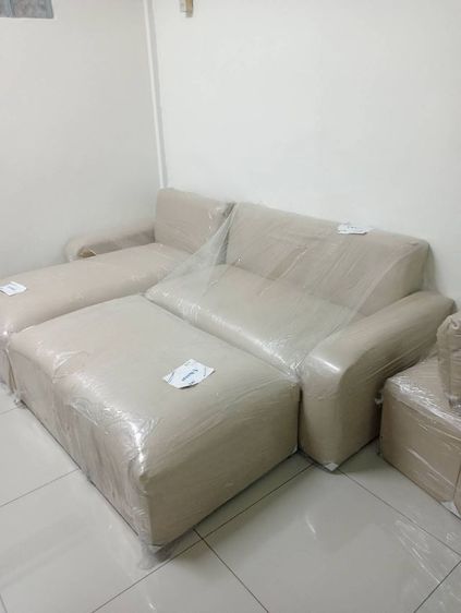โซฟาทรงL ที่วางเท้า เลือกสีหนังได้ ส่งฟรี ปลายทาง รูปที่ 6