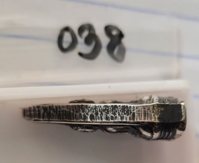 🟠038ลพ.โสธร 2 หน้า เนื้อสีเงินเก่า พระบ้านคุณตาสะสมไว้นานแล้วค่ะ รูปที่ 4