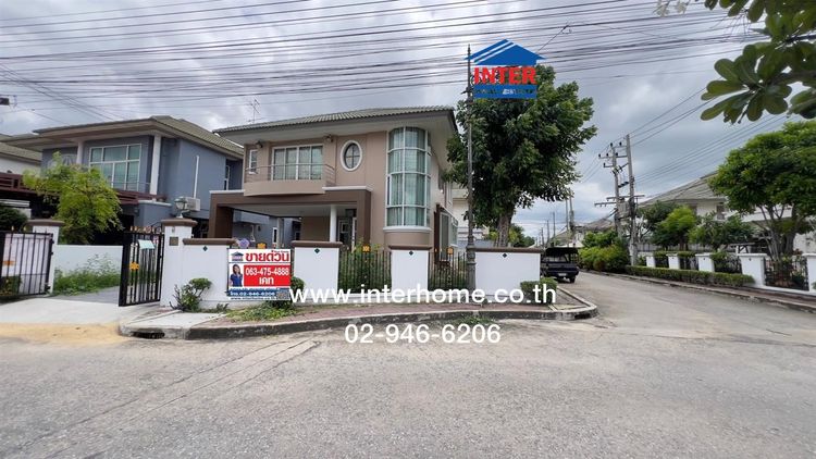 บ้านเดี่ยว 2 ชั้น 70 ตร.ว. หมู่บ้านศุภาลัยออร์คิด ปาร์ค พระราม2 ซอยพันท้ายนรสิงห์ ถนนพระราม2 ถนนกาญจนาภิเษก เมืองสมุทรสาคร สมุทรสาคร