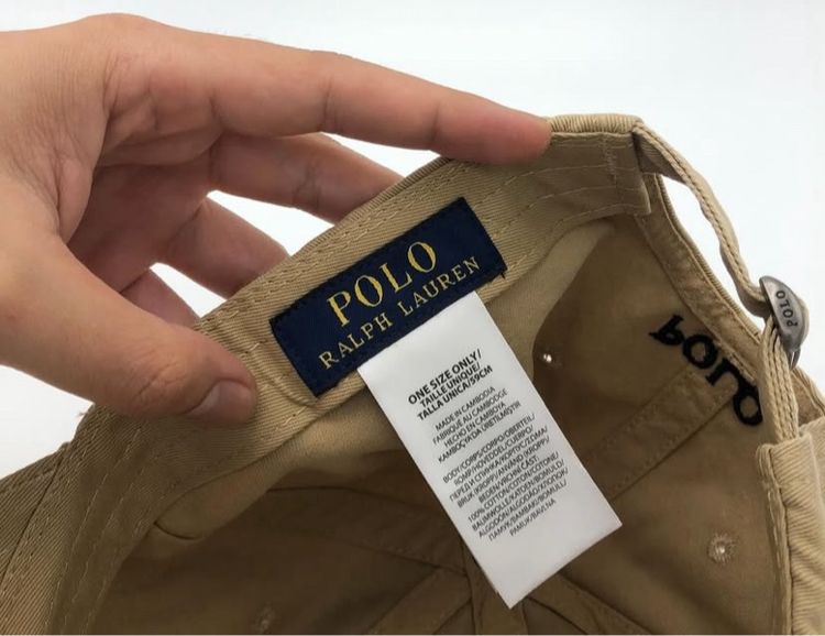หมวกโปโล Ralph Lauren Polo Baseball Cap สี Tan  รูปที่ 7