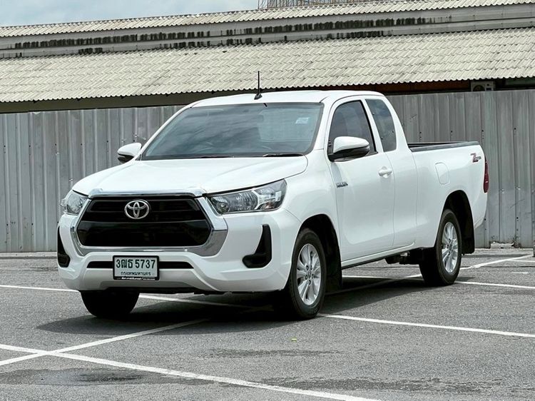 Toyota Hilux Revo 2022 2.4 Entry Pickup ดีเซล ไม่ติดแก๊ส เกียร์ธรรมดา ขาว รูปที่ 2
