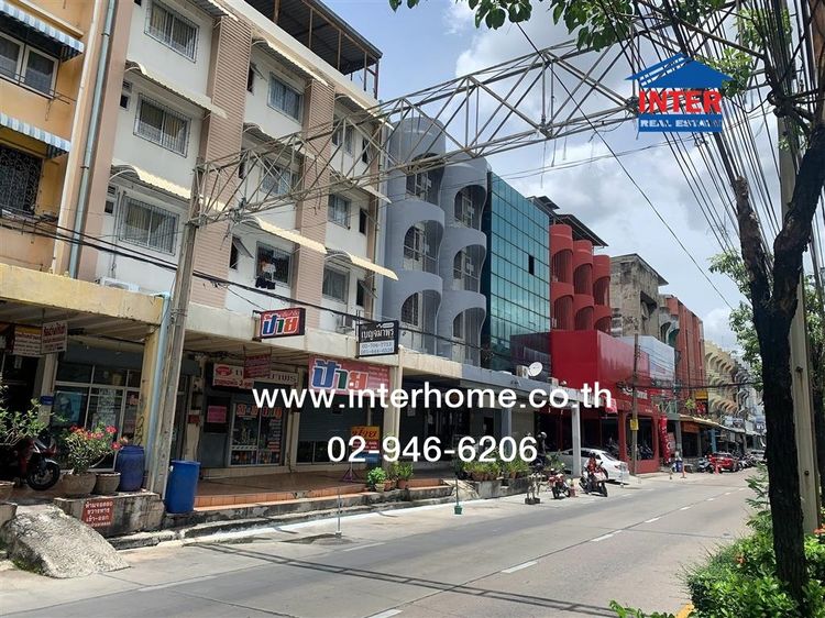 อาคารพาณิชย์ 4 ชั้น 48 ตร.ว. อาคารพาณิชย์ ใกล้เดอะมอลล์บางกะปิ ใกล้โรงเรียนบางกะปิ ถนนแฮปปี้แลนด์1 ถนนลาดพร้าว ถนนนวมินทร์ เขตบางกะปิ 