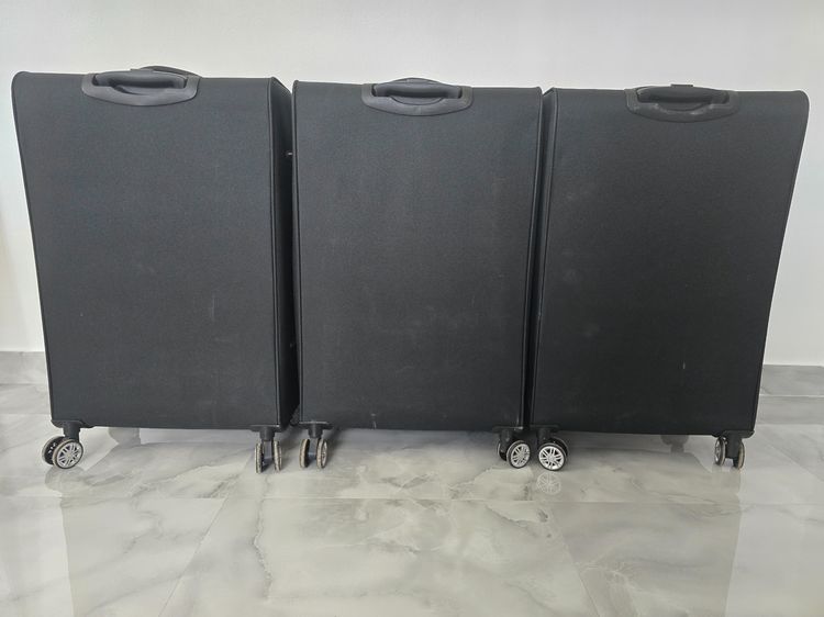 3 Large Travel Suitcases with Wheels - กระเป๋าเดินทางใบใหญ่ 3 ใบ พร้อมล้อ รูปที่ 2