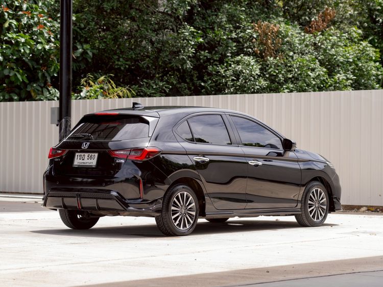 Honda City 2021 1.0 SV Sedan เบนซิน ไม่ติดแก๊ส เกียร์อัตโนมัติ ดำ รูปที่ 4