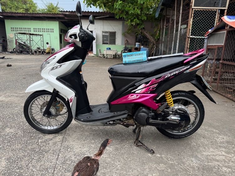 Mio 125 คาร์บูออโต้ สตาร์ทมือ สภาพรถเดิมๆเครื่องดีสีธรรมชาติต้องมาดูของจริง มีสถานที่ให้ทดลองขับขี่ก่อนซื้อ รูปที่ 3