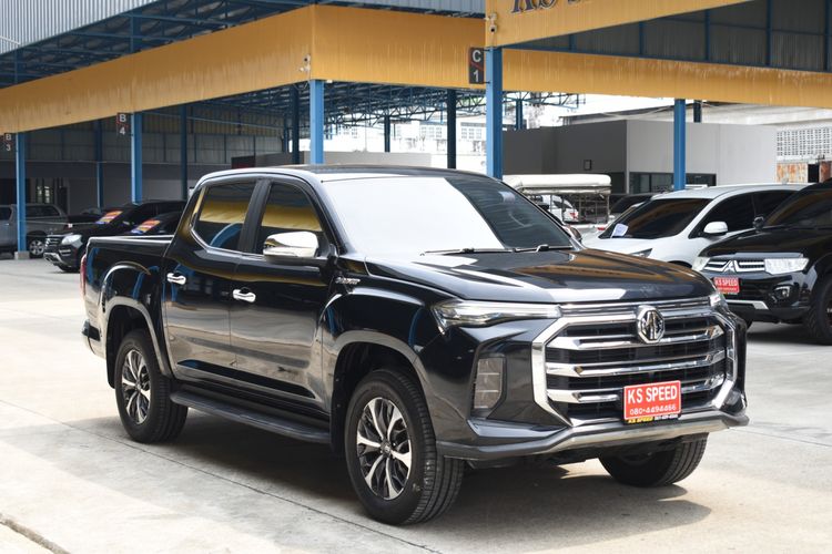 MG Extender 2022 2.0 Grand X Pickup ดีเซล ไม่ติดแก๊ส เกียร์อัตโนมัติ ดำ รูปที่ 3