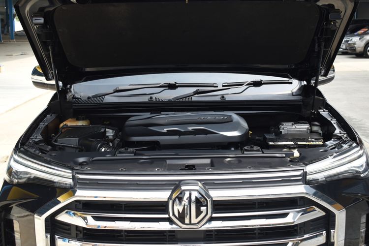 MG Extender 2022 2.0 Grand X Pickup ดีเซล ไม่ติดแก๊ส เกียร์อัตโนมัติ ดำ รูปที่ 4