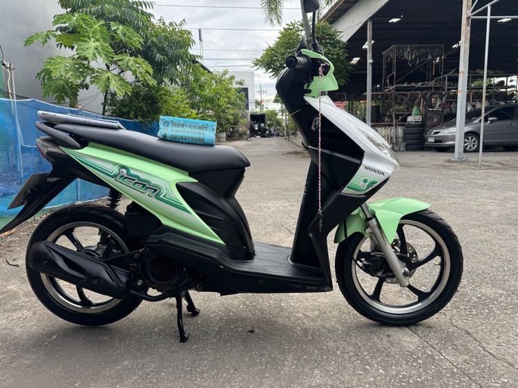 HONDA ICON 110 คาร์บูออโต้ สตาร์ทมือ เครื่องดีมาก สีสวยมาก ต้องมาดูของจริง  รูปที่ 2