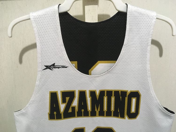 เสื้อกีฬา BasketBall แบรนด์ HoopStar (ใส่ได้2ด้าน) สีขาวกับดำ รูปที่ 10