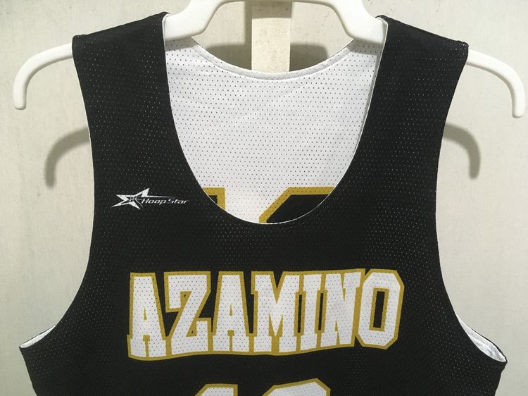 เสื้อกีฬา BasketBall แบรนด์ HoopStar (ใส่ได้2ด้าน) สีขาวกับดำ รูปที่ 3