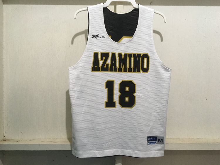 เสื้อกีฬา BasketBall แบรนด์ HoopStar (ใส่ได้2ด้าน) สีขาวกับดำ รูปที่ 8