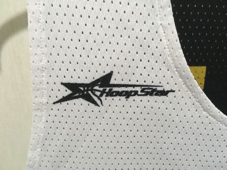 เสื้อกีฬา BasketBall แบรนด์ HoopStar (ใส่ได้2ด้าน) สีขาวกับดำ รูปที่ 13