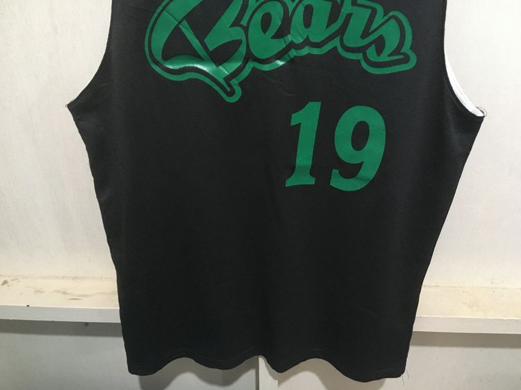 เสื้อกีฬา BasketBall แบรนด์ BULL-FIGHT (ใส่ได้2ด้าน) สีขาวกับดำ รูปที่ 4