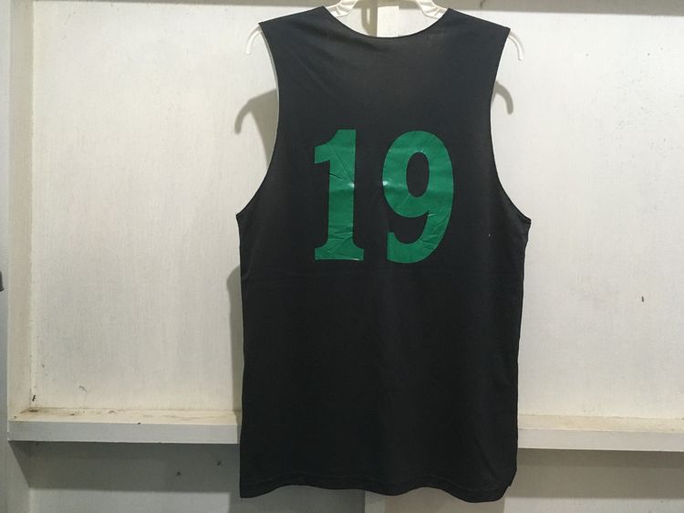เสื้อกีฬา BasketBall แบรนด์ BULL-FIGHT (ใส่ได้2ด้าน) สีขาวกับดำ รูปที่ 2