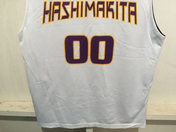 เสื้อกีฬา BasketBall (ใส่ได้2ด้าน) สีดำกับขาว รูปที่ 10