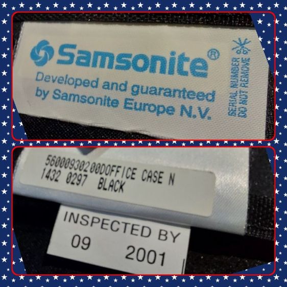💼Samsonite⚜️vintage ปี 2001 งานยุโรป✨️สภาพสวยไม่มีตำหนิ พร้อมใช้งาน รูปที่ 16