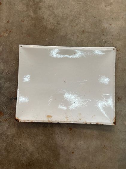 ป้าย โค้ก โคคาโคล่า อีนาเมล ปั้มนูนหลังเต่า สะสม รูปที่ 4