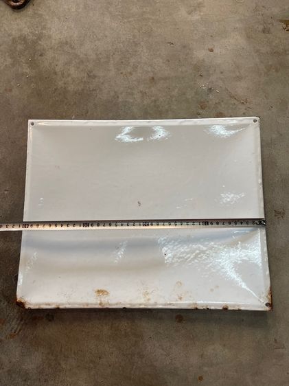 ป้าย โค้ก โคคาโคล่า อีนาเมล ปั้มนูนหลังเต่า สะสม รูปที่ 5