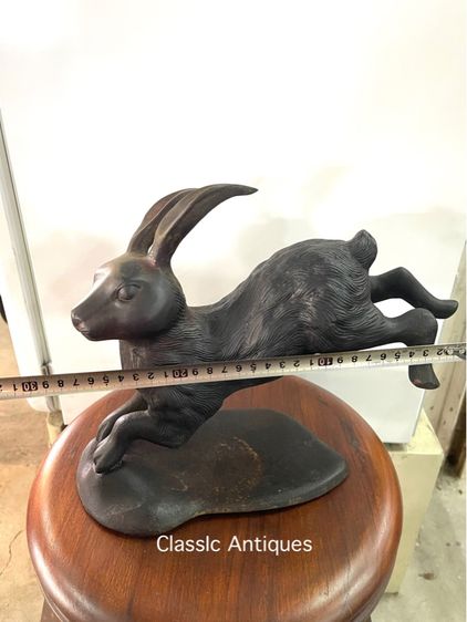 รูปปั้น กระต่าง ทองเหลืองสะสม รูปที่ 7