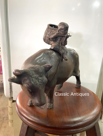 รูปปั้น เด็กขี่ควาย สะสม รูปที่ 4