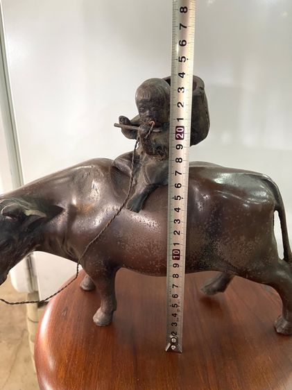 รูปปั้น เด็กขี่ควาย สะสม รูปที่ 7