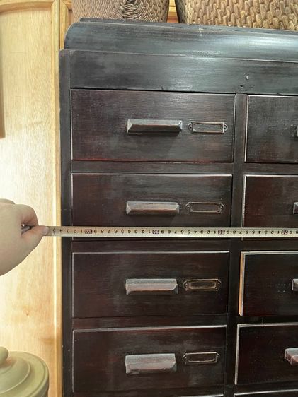 ตู้ลิ้นชัก 46ลิ้นชัก ไม้สักโบราณเก่าสะสม รูปที่ 9