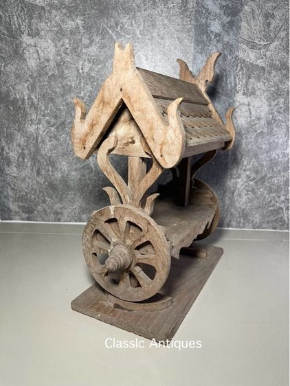 ศาลาไม้สักจิ๋ว  เก่าสะสม รูปที่ 3