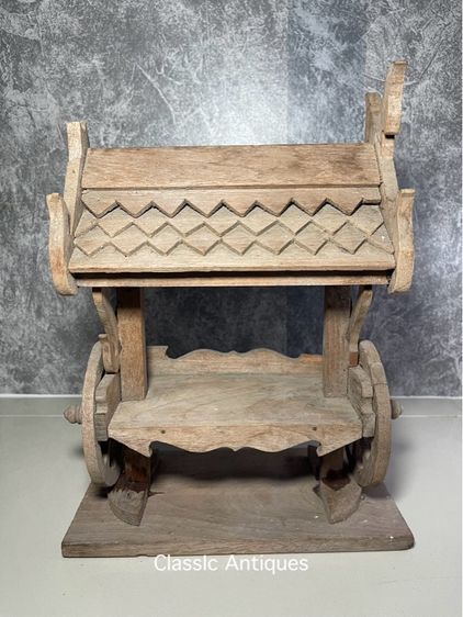 ศาลาไม้สักจิ๋ว  เก่าสะสม รูปที่ 2