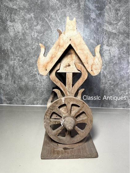 ศาลาไม้สักจิ๋ว  เก่าสะสม รูปที่ 4