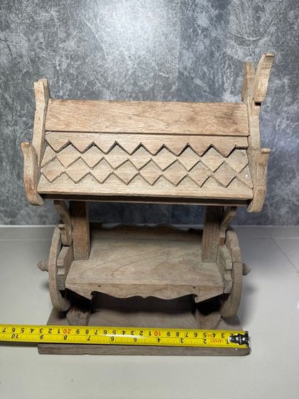 ศาลาไม้สักจิ๋ว  เก่าสะสม รูปที่ 13