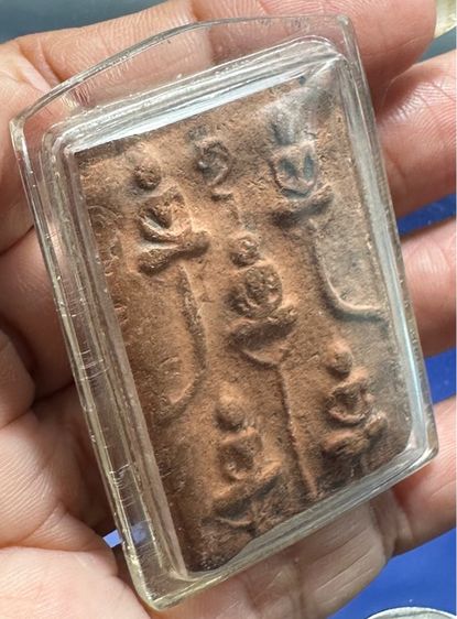 🙏พระนางพญาพิษณุโลก🙏พระเจ้าห้า พระองค์ เนื้อดิน เก่าเลี่ยมเดิม องค์ละ 2000 รูปที่ 11