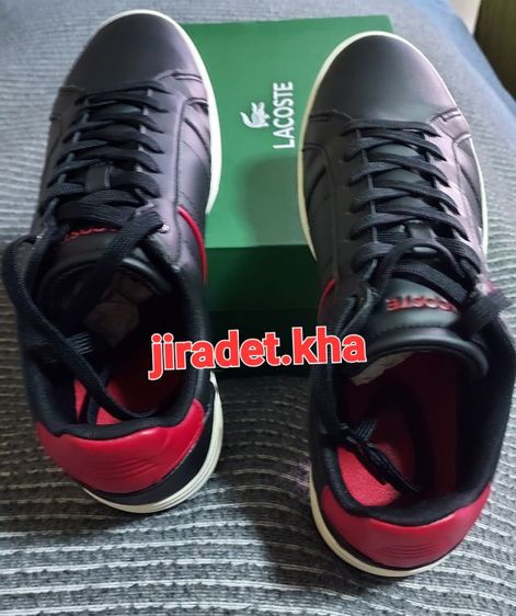 รองเท้าผู้ชาย Lacoste  ไซส์รองเท้า 41  แบรนด์แท้ สินค้าสภาพดี ใช้งานน้อยครั้ง มีกล่องใส่ (Original) รูปที่ 8