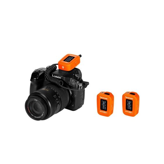 Live สด ไมค์ไร้สาย TX 2 RX รุ่นโปร SARAMONIC BLINK 500 PRO B2 สีส้ม รูปที่ 11
