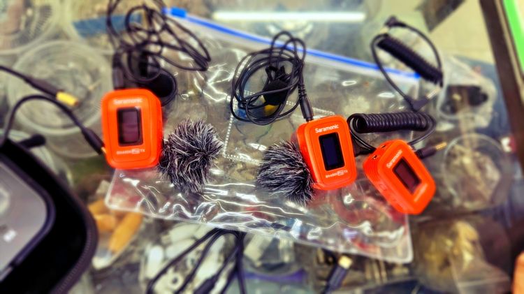 Live สด ไมค์ไร้สาย TX 2 RX รุ่นโปร SARAMONIC BLINK 500 PRO B2 สีส้ม รูปที่ 9