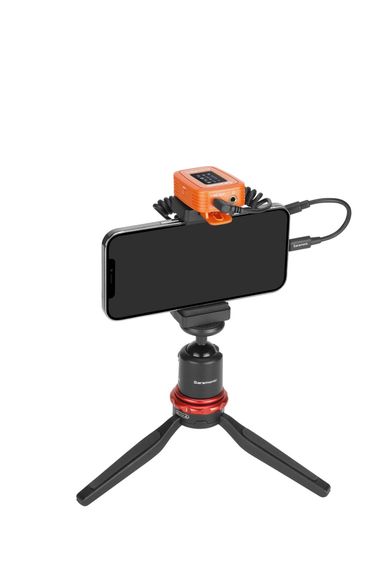 Live สด ไมค์ไร้สาย TX 2 RX รุ่นโปร SARAMONIC BLINK 500 PRO B2 สีส้ม รูปที่ 5