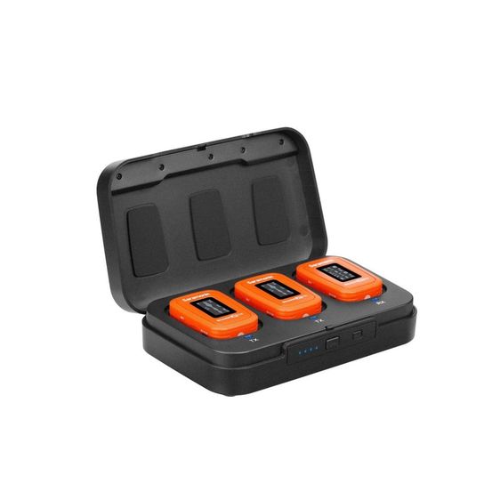 Live สด ไมค์ไร้สาย TX 2 RX รุ่นโปร SARAMONIC BLINK 500 PRO B2 สีส้ม รูปที่ 10