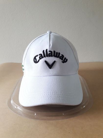 หมวก Callaway สีขาว ด้านหลังตาข่าย