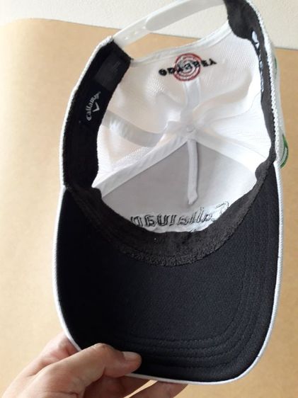 หมวก Callaway สีขาว ด้านหลังตาข่าย รูปที่ 9