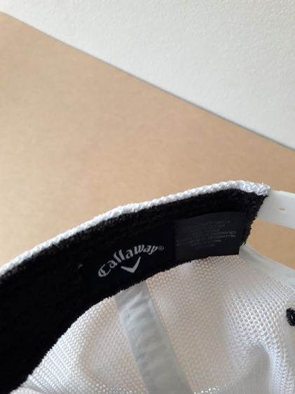 หมวก Callaway สีขาว ด้านหลังตาข่าย รูปที่ 10