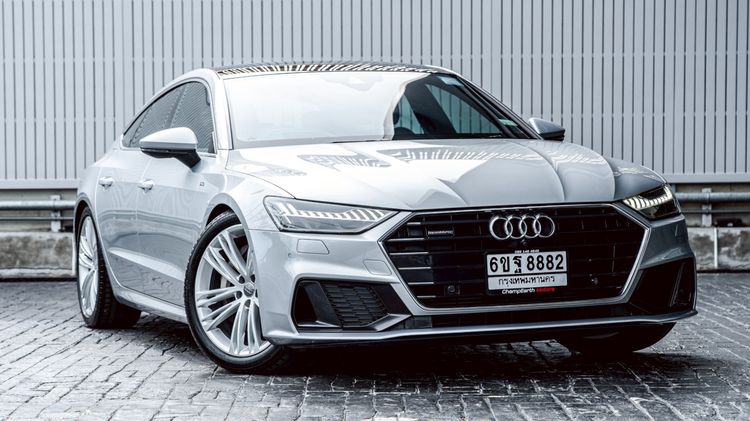 รถ Audi Audi A7  3.0 55 TFSI Quattro S Line 4WD สี บรอนซ์เงิน