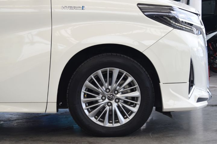Toyota Alphard 2019 2.5 HV 4WD Utility-car ไฮบริด เกียร์อัตโนมัติ ขาว รูปที่ 4