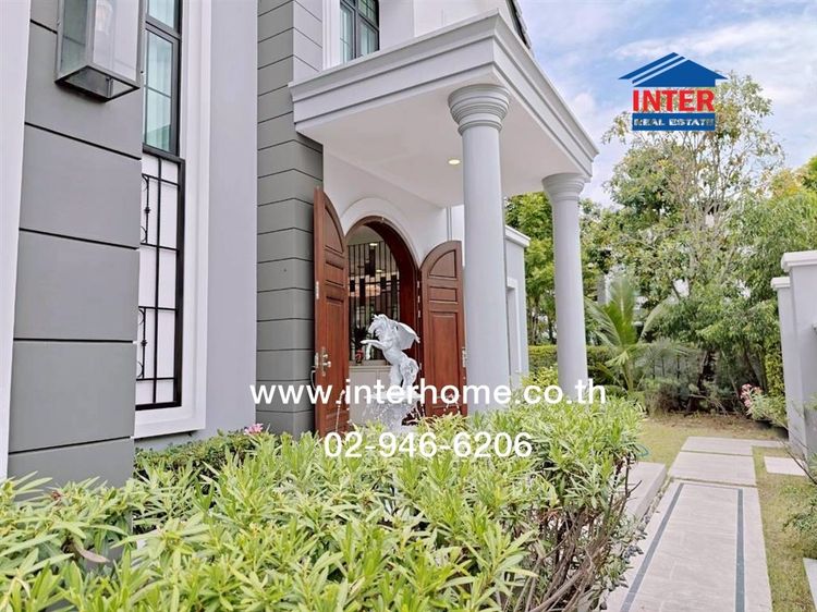 บ้านเดี่ยว 2 ชั้น 136.2 ตร.ว. หมู่บ้านเดอะ พาลาซโซ่ ปิ่นเกล้า-บรมฯ ถนนบรมราชชนนี ถนนปิ่นเกล้า เขตทวีวัฒนา กรุงเทพมหานคร รูปที่ 2