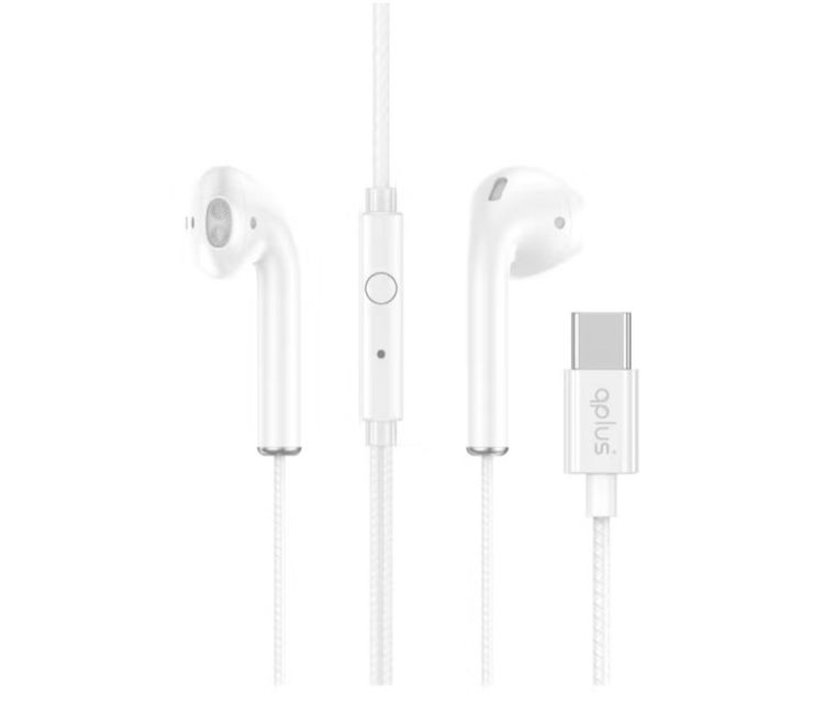 หูฟัง QPLUS Wired Earbud Type-C White  รูปที่ 3