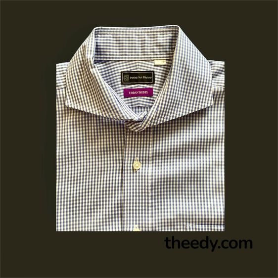 เสื้อเชิ้ตแขนยาว ยี่ห้อ Perfect Suit Factory ของ Japan สภาพเยี่ยม รูปที่ 3