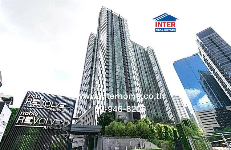 คอนโดมิเนียม 51.3 ตร.ม. โนเบิลรีวอลฟ์ รัชดา1 ใกล้ MRTศูนย์วัฒนธรรม ซอยรัชดาภิเษก6 ถนนรัชดาภิเษก เขตห้วยขวาง กรุงเทพมหานคร