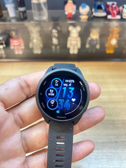 ดำ นาฬิกา garmin 